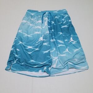 Jordan Blue Tie-Dye Basketball Shorts